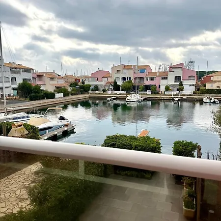 Douceur Du Rivage - 6pers - Clim - Parking - Wifi - Ile Des Marinas - Au Bord De L'eau - Histoire De Cles آجد